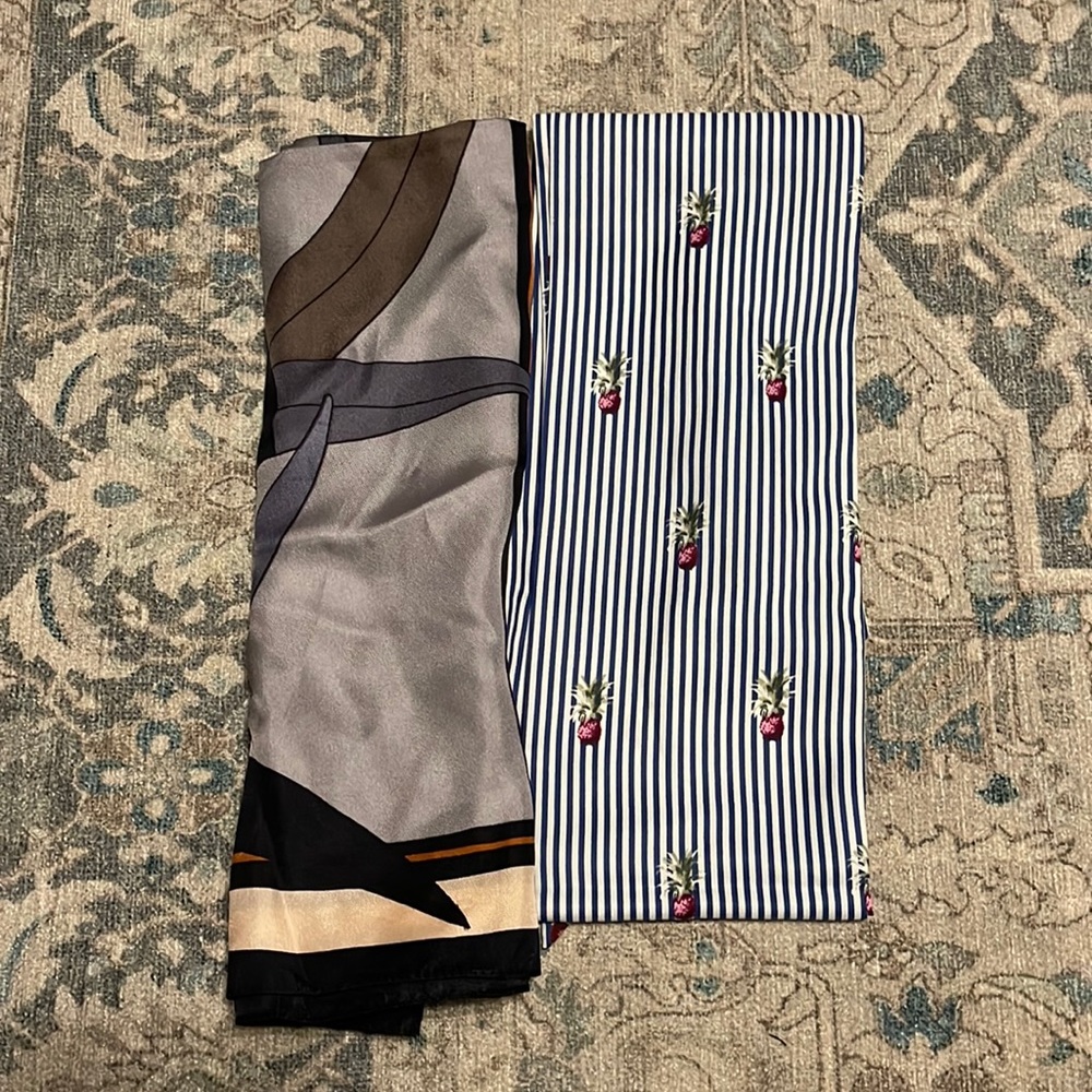 Bundle: 2 Scarves/Twilly
